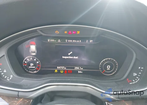 2019 Audi Q5 45 Premium из США, поврежденный, VIN WA1BNAFY3K2135987